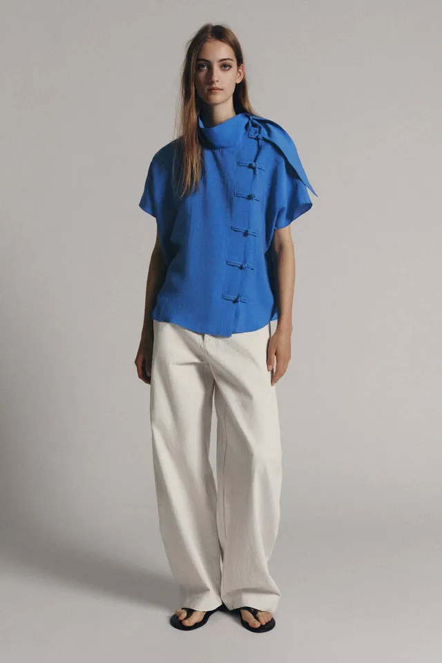 ZW COLLECTION BLOUSE WITH FROG FASTENING