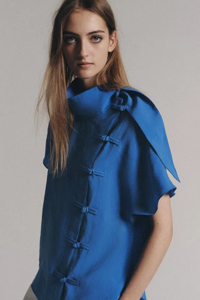 ZW COLLECTION BLOUSE WITH FROG FASTENING – image 2