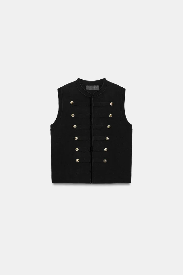 BUTTONED WAISTCOAT TOP – image 5