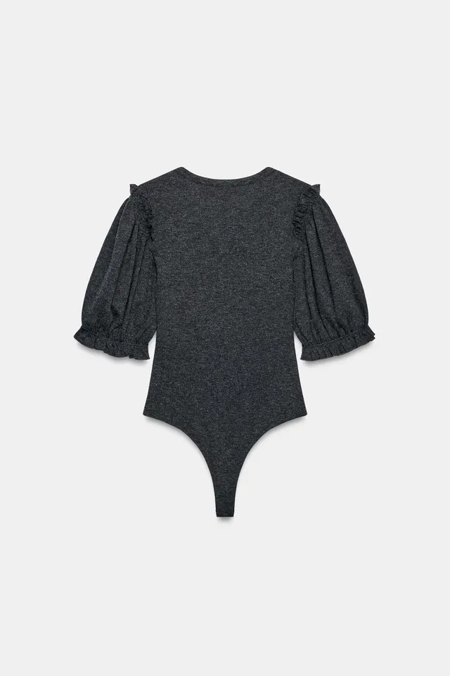BODYSUIT WITH RUFFLES – image 7