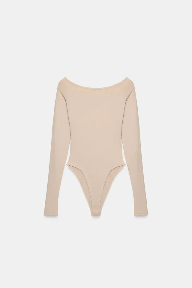 SOFT BOAT NECK BODYSUIT – image 5
