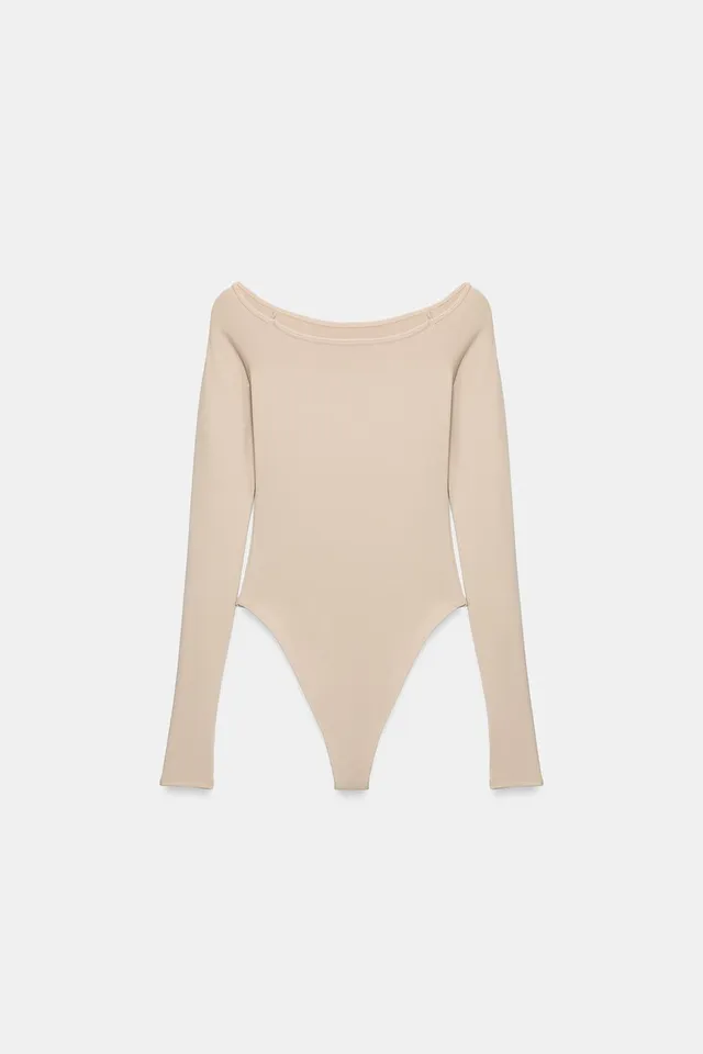 SOFT BOAT NECK BODYSUIT – image 6