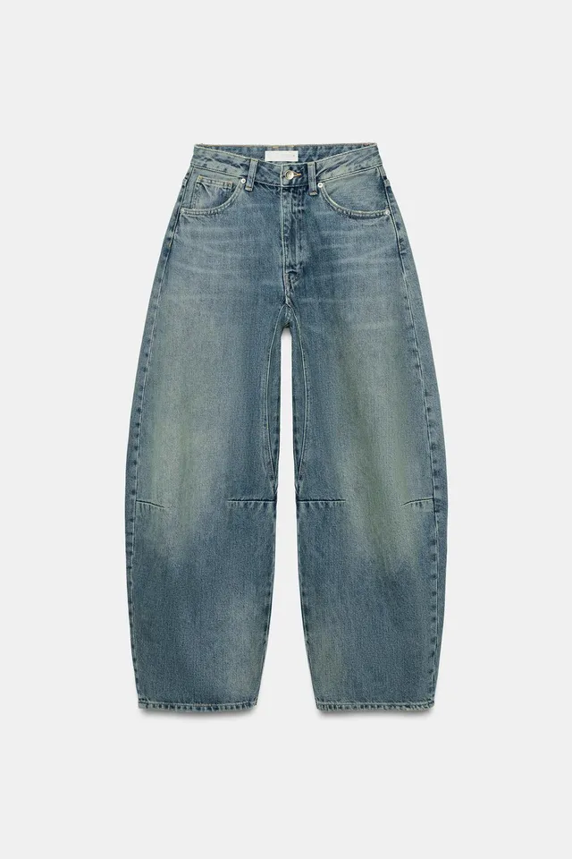 TRF MID-WAIST BALLOON FIT JEANS – image 9