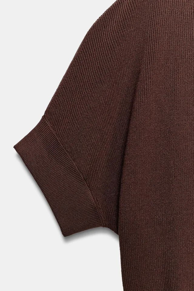 FITTED WAIST KNIT TOP – image 7