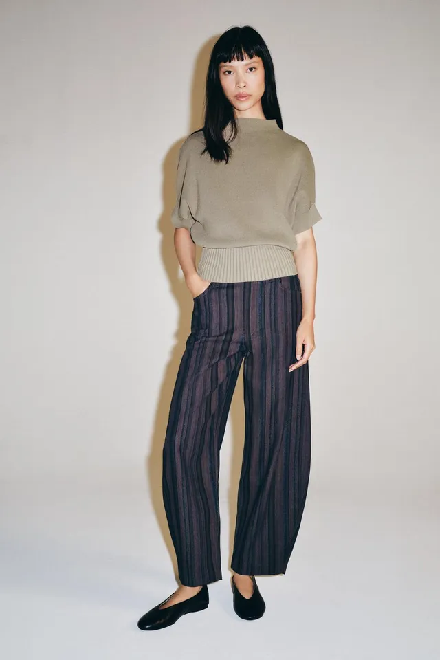 FITTED WAIST KNIT TOP – image 4