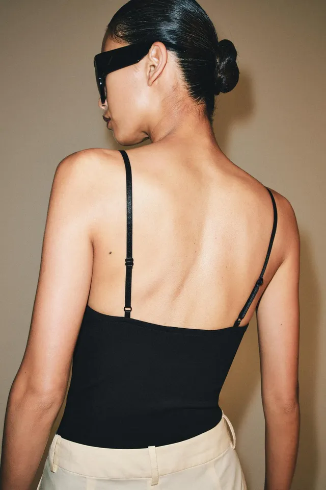 THIN STRAP BODYSUIT – image 3