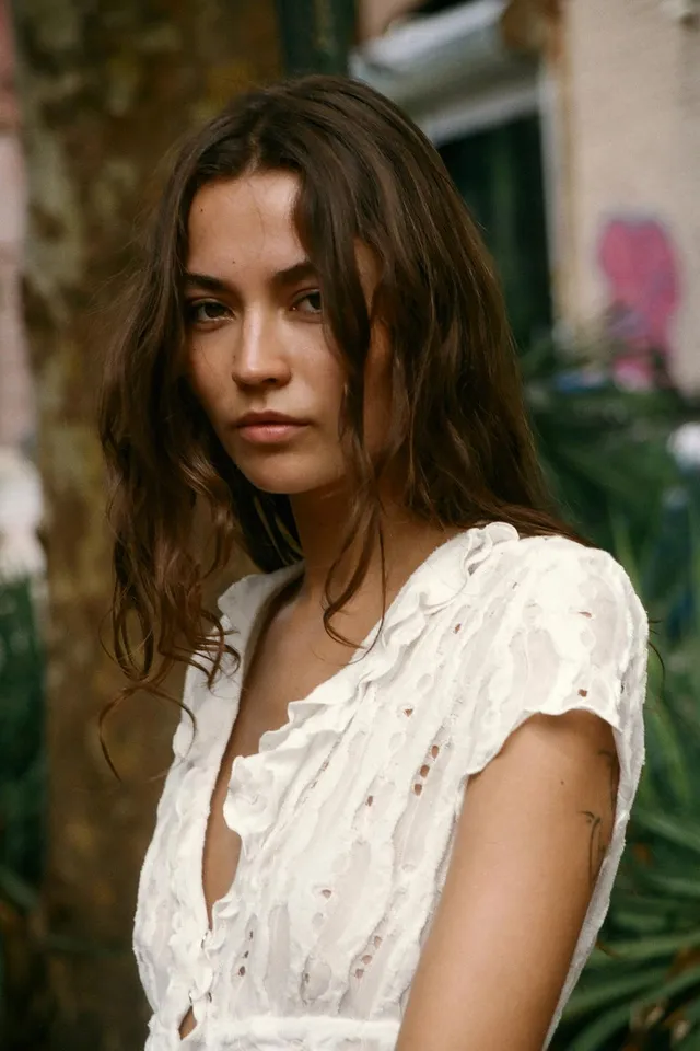 CUTOUT RUFFLED BLOUSE – image 4