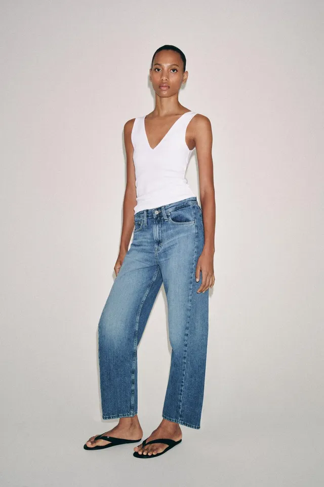 JEANS ZW COLLECTION ANKLE RELAXED TIRO MEDIO