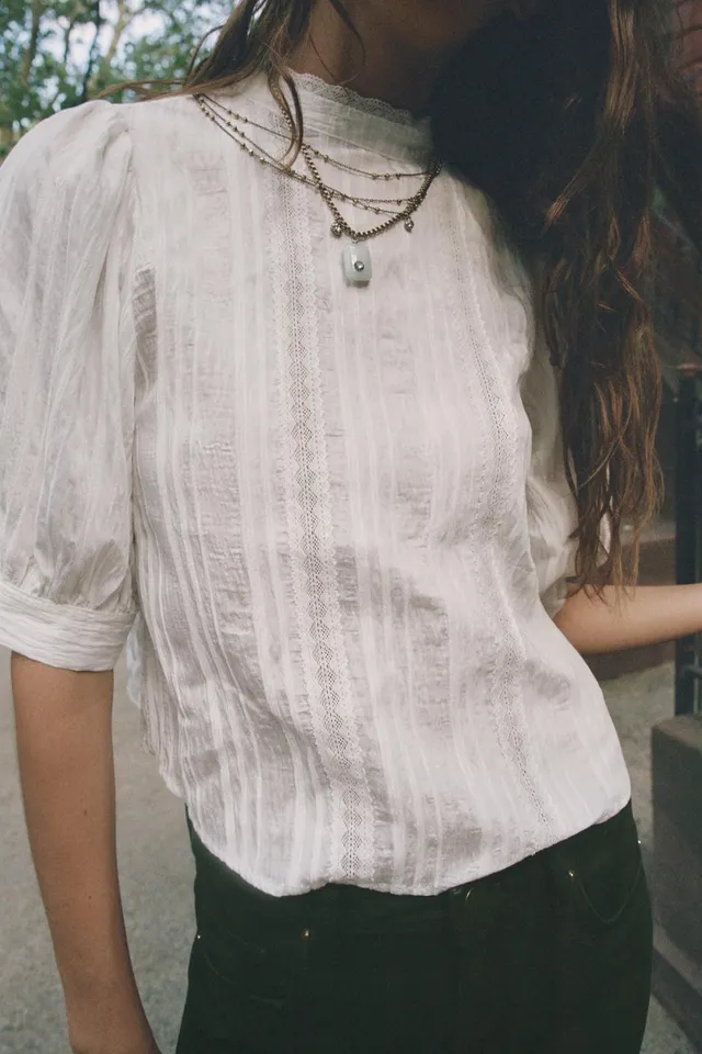 ROMANTIC LACE BLOUSE – image 6