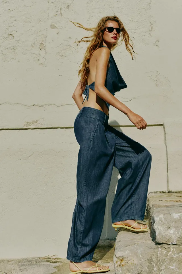 BARREL TROUSERS WITH DARTS – image 4