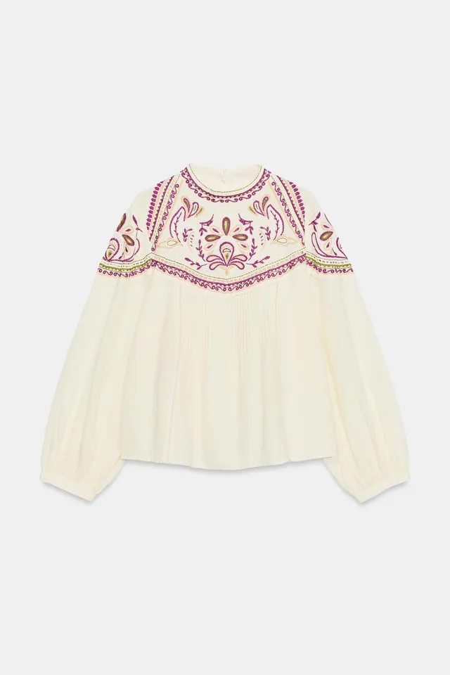 EMBROIDERED BLOUSE – image 6