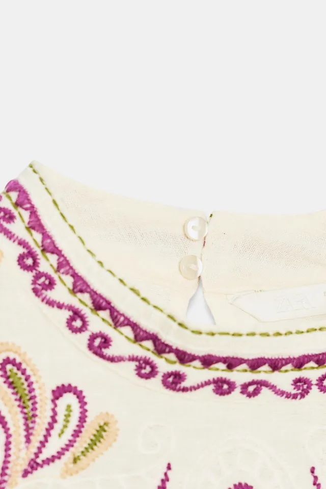 EMBROIDERED BLOUSE – image 8