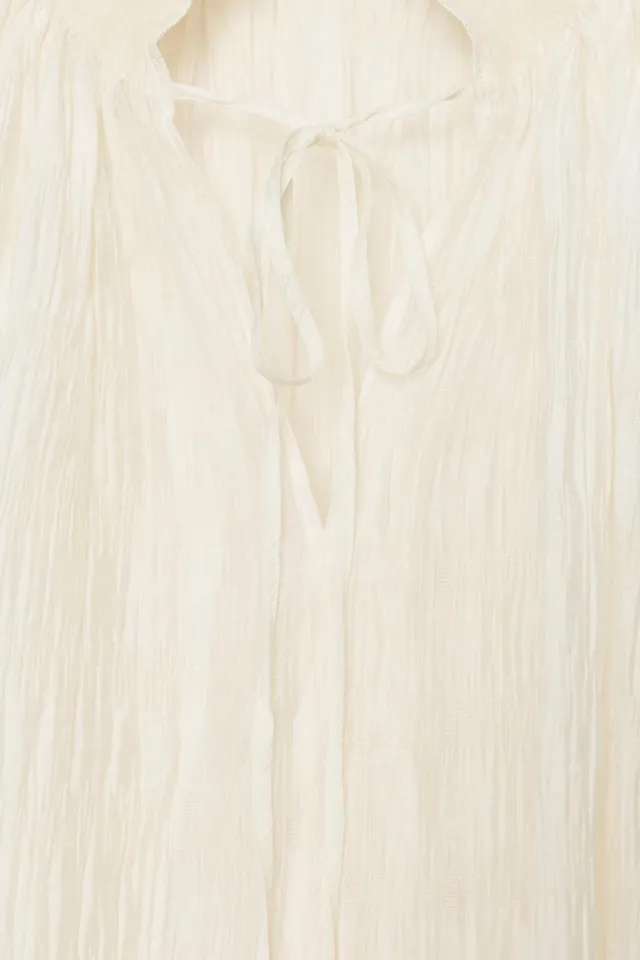 ZW COLLECTION GATHERED LYOCELL BLEND BLOUSE – image 7