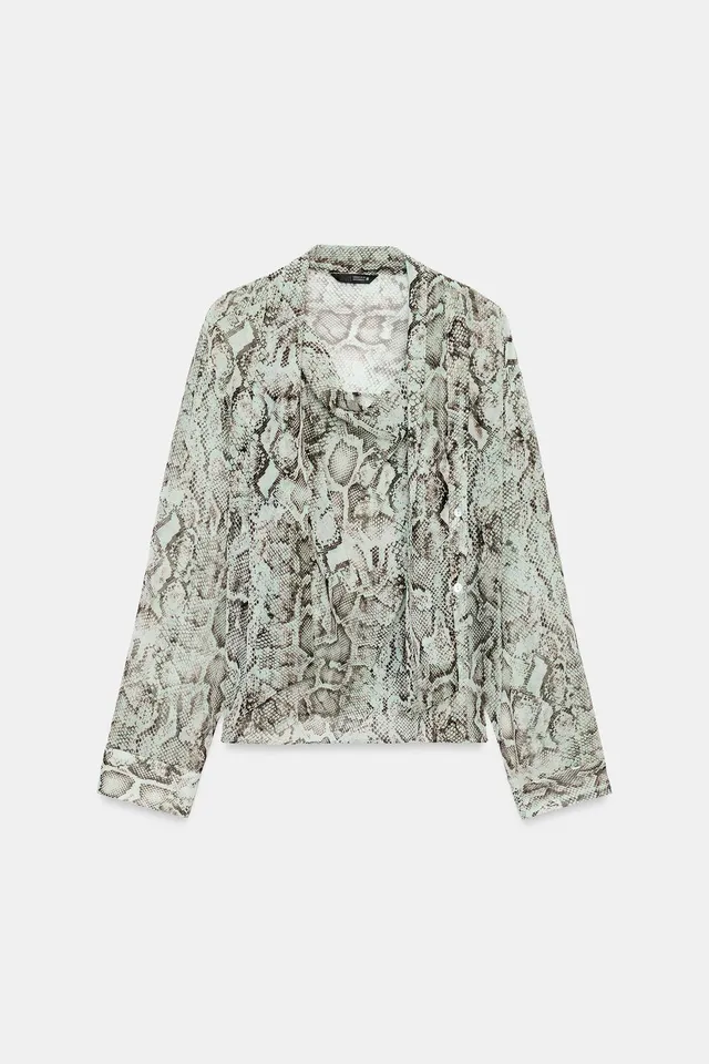 ANIMAL PRINT SHIRT – image 3