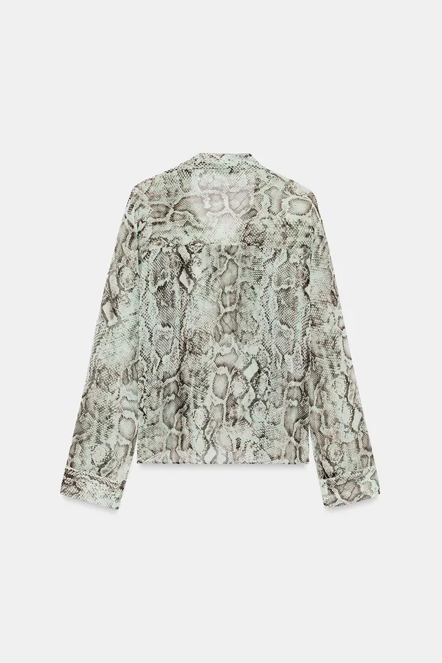 ANIMAL PRINT SHIRT – image 4