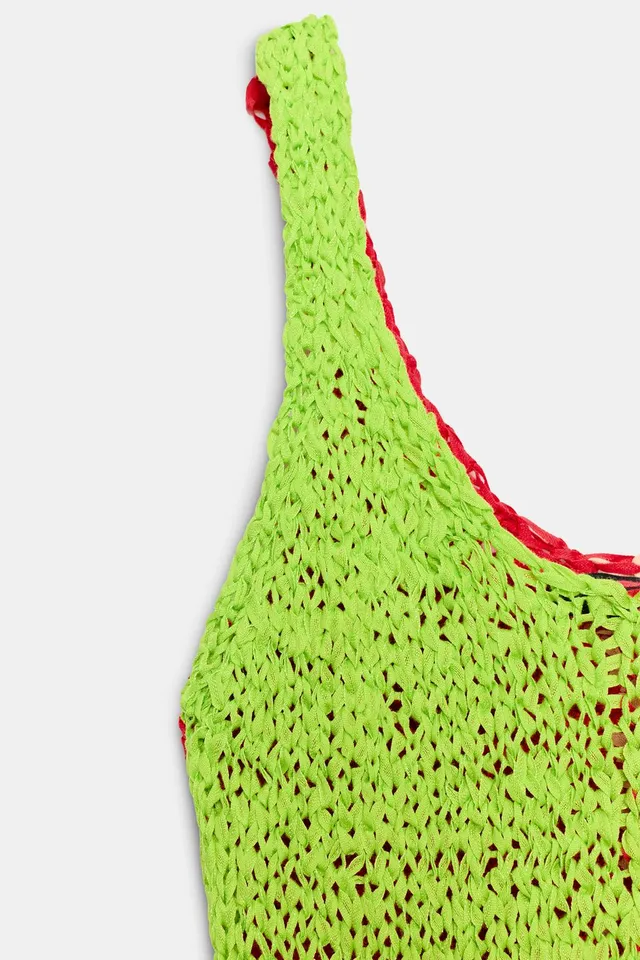 COLOUR BLOCK KNIT TOP – image 6
