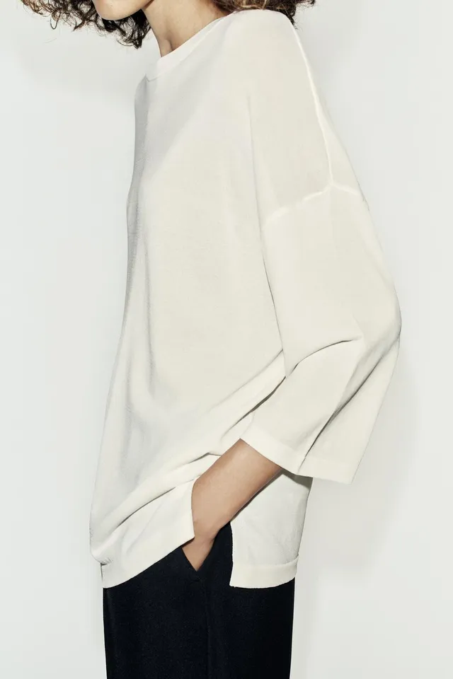 3/4 SLEEVE KNIT TOP – image 5