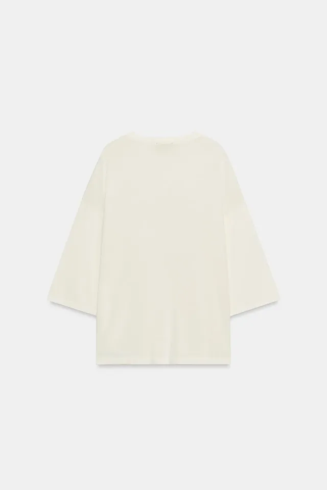 3/4 SLEEVE KNIT TOP – image 8