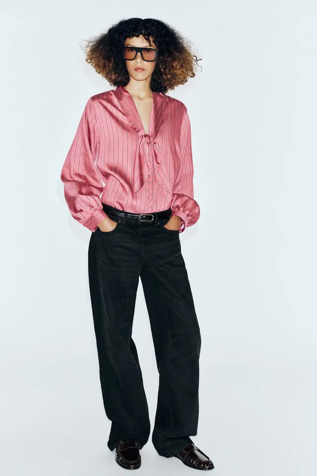 STRIPED POCKET-SQUARE SHIRT