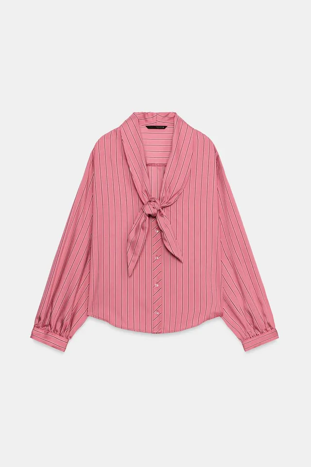 STRIPED POCKET-SQUARE SHIRT – image 6