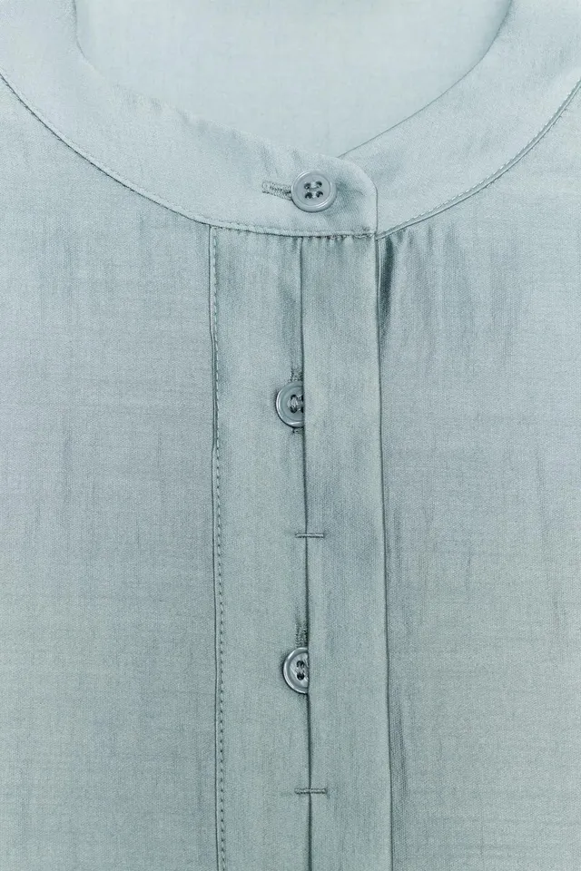 ZW COLLECTION FLOWING SHORT SLEEVE BLOUSE – image 9
