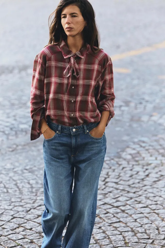 قميص كاروهات بربطة عنق – صورة 2