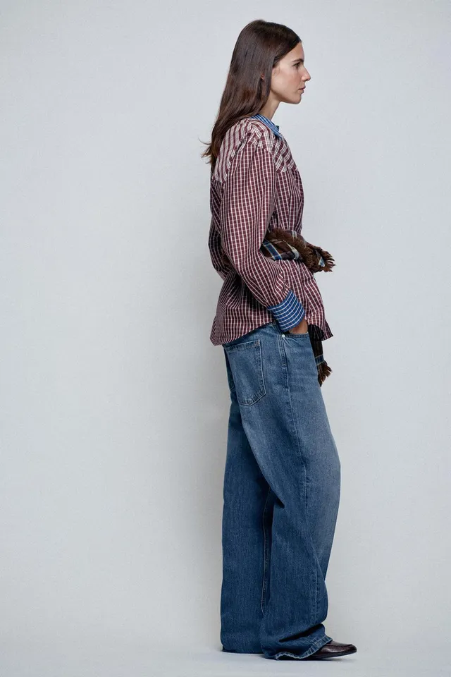 PATCHWORK CHECK SHIRT – image 5