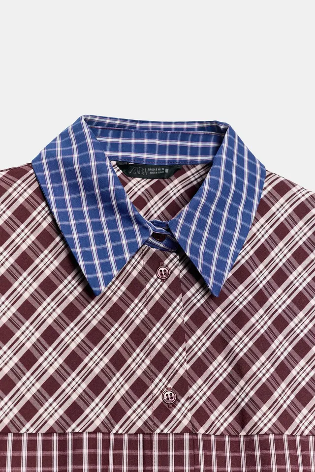 PATCHWORK CHECK SHIRT – image 9
