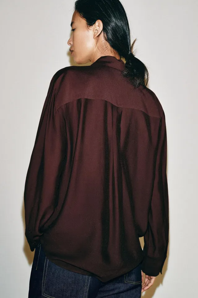 ZW COLLECTION PLAIN SHIRT WITH BIB FRONT – image 4