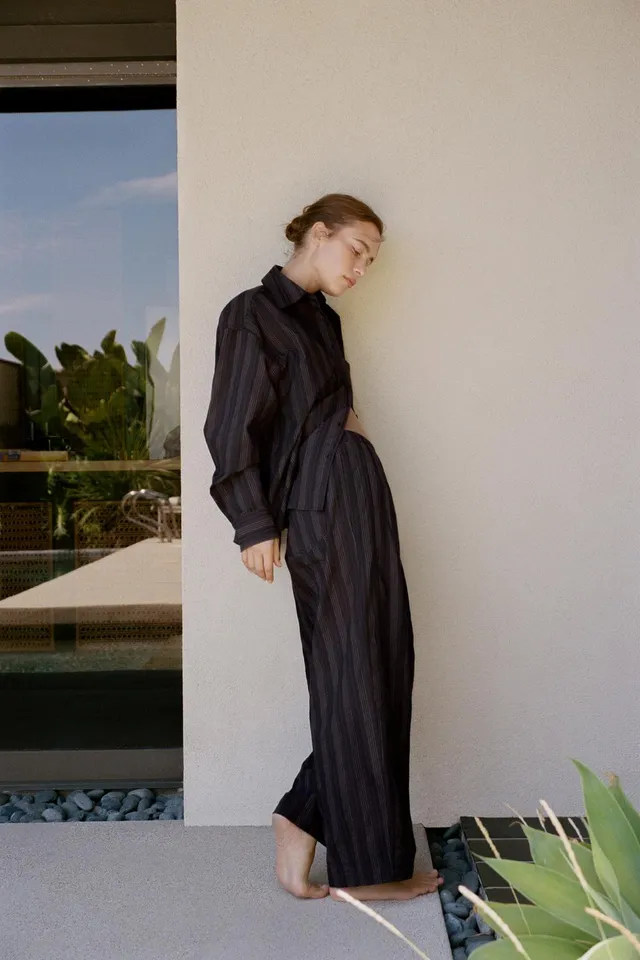 STRIPED PYJAMA SHIRT – image 5