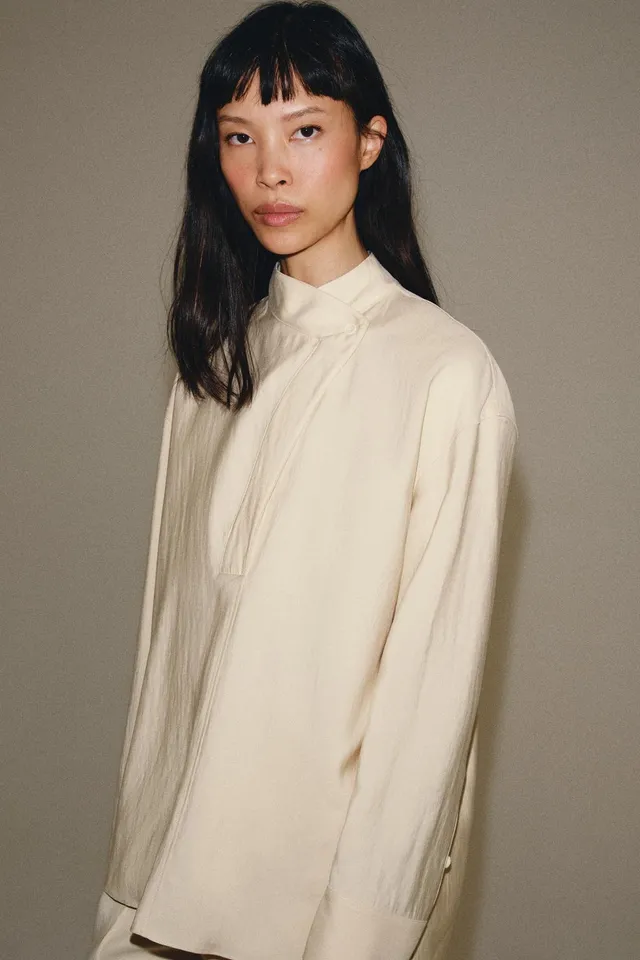 ZW COLLECTION CROSSOVER SHIRT – image 2