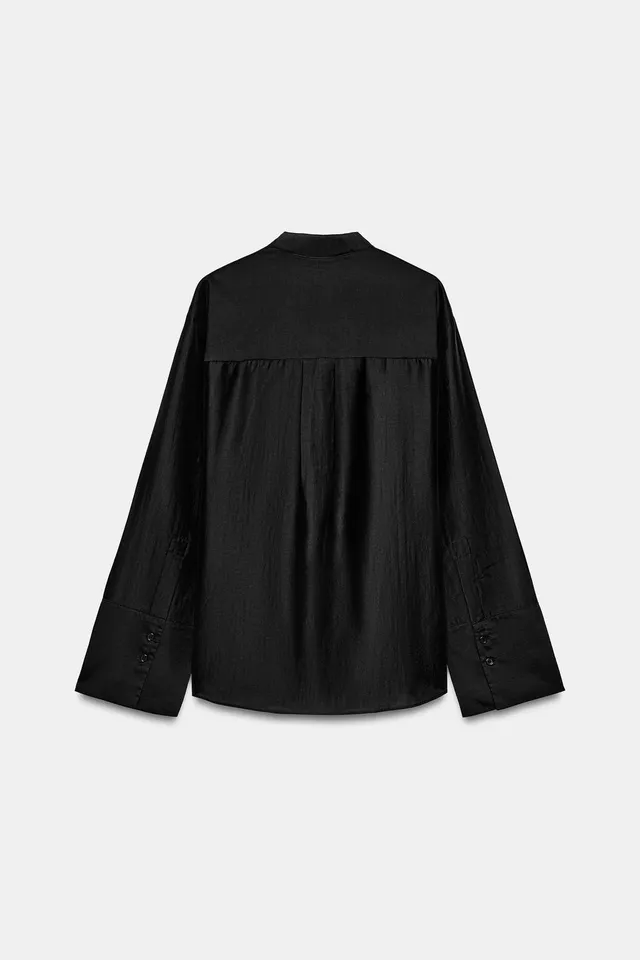 ZW COLLECTION EMBROIDERED POCKET SHIRT – image 8
