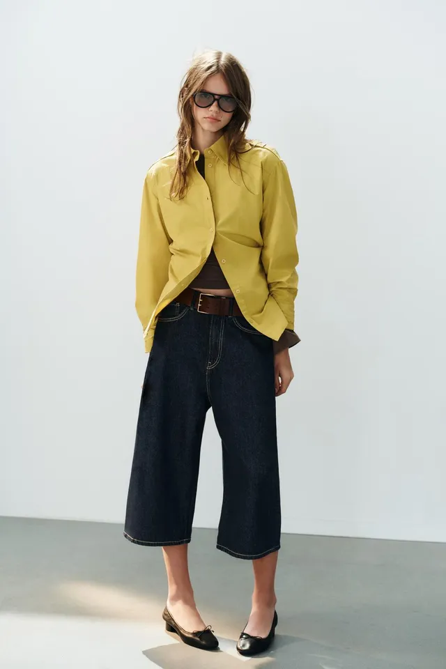 TRENCH SHIRT WITH TABS