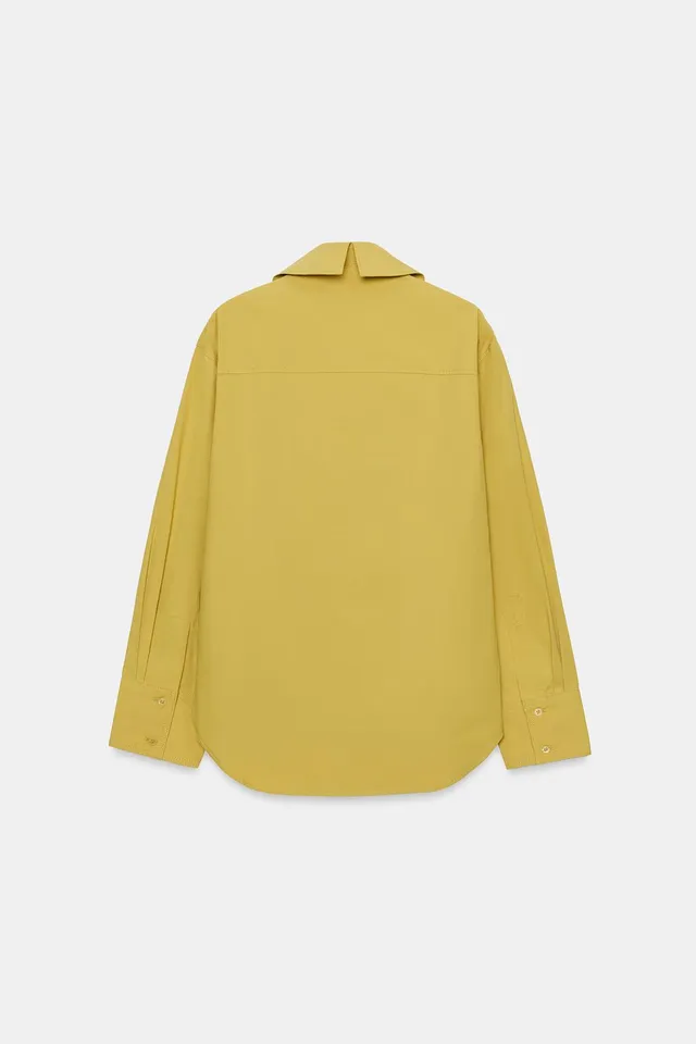 TRENCH SHIRT WITH TABS – image 8