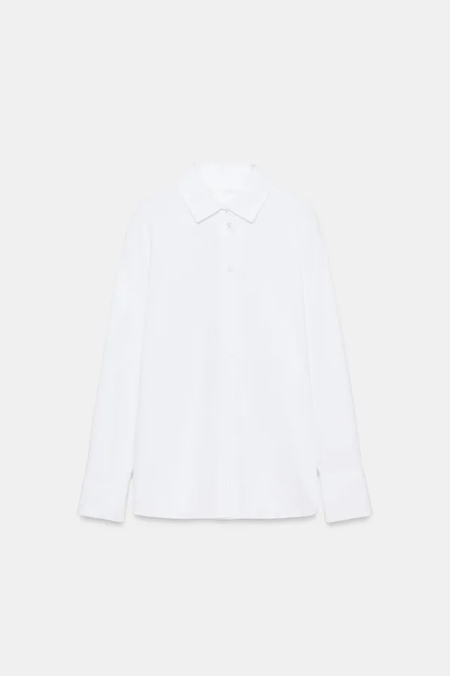 100% COTTON BUTTON-UP SHIRT – image 7