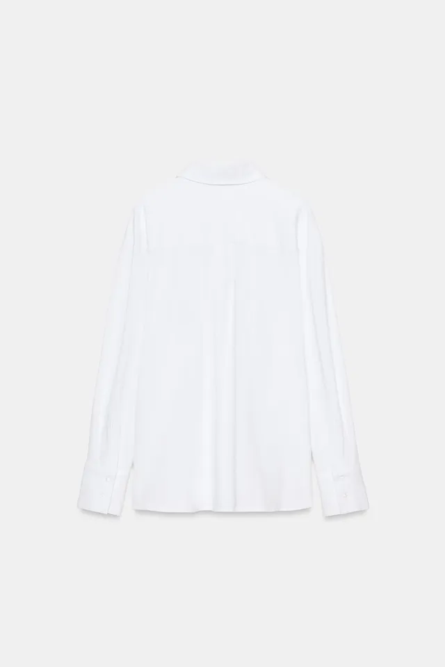 100% COTTON BUTTON-UP SHIRT – image 8