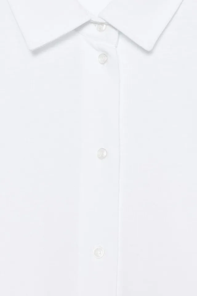 100% COTTON BUTTON-UP SHIRT – image 9