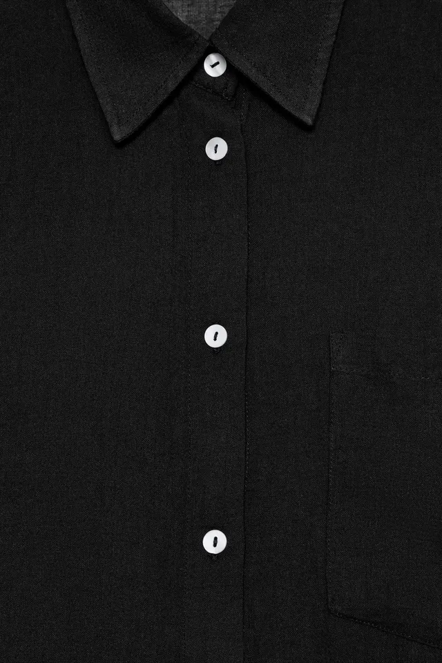 قميص شاش OVERSIZE بجيوب – صورة 7