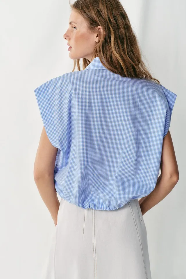 BALLOON CROPPED SHIRT – image 4