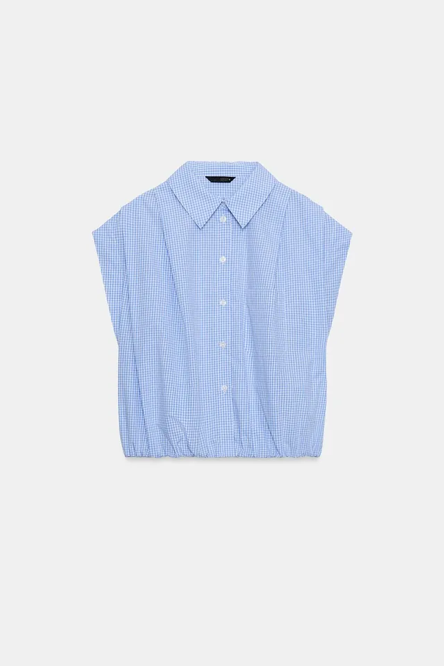 BALLOON CROPPED SHIRT – image 5