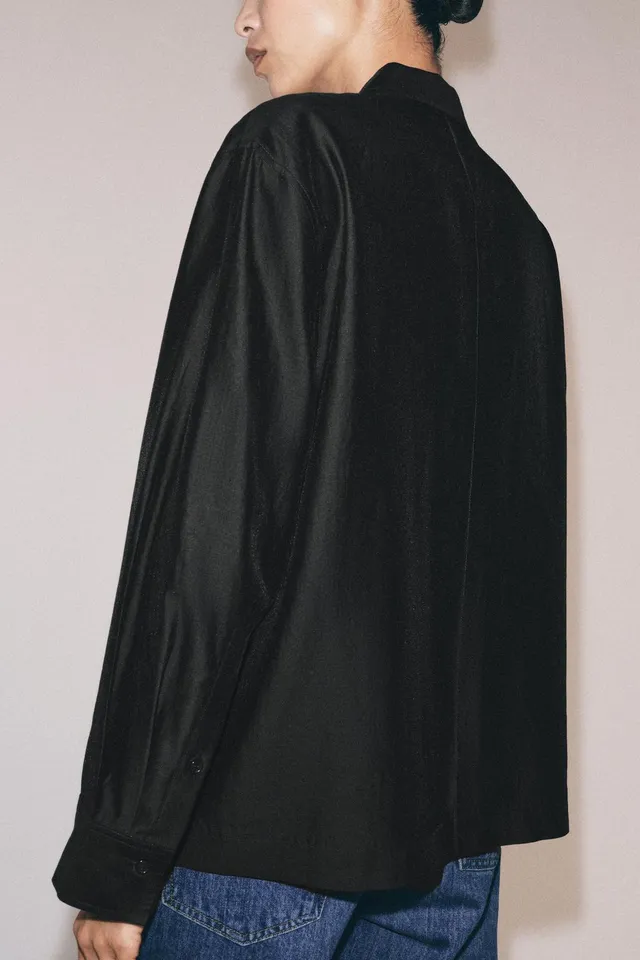 قميص مخروطة بجيوب ZW Collection – صورة 3