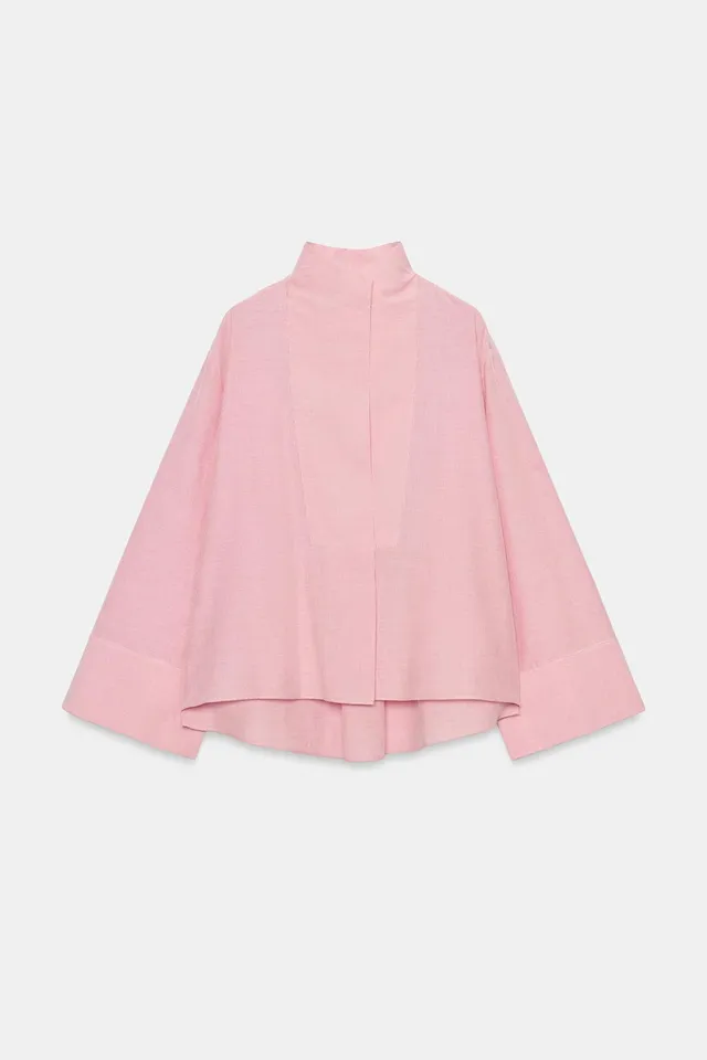 ZW COLLECTION STRIPED BIB SHIRT – image 6