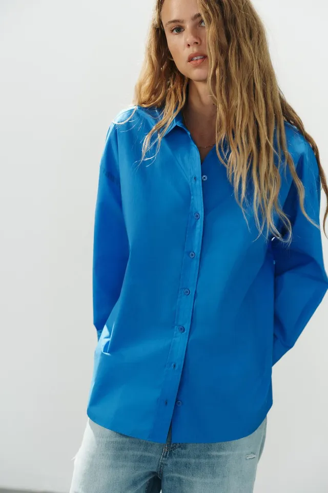 OVERSIZE POPLIN SHIRT – image 2
