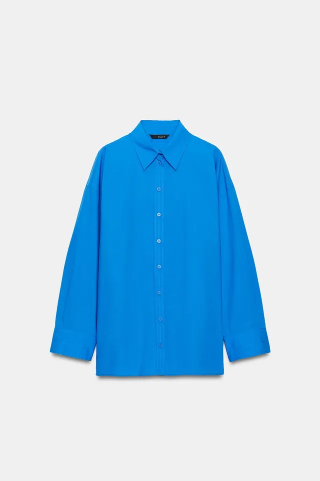 OVERSIZE POPLIN SHIRT – image 6