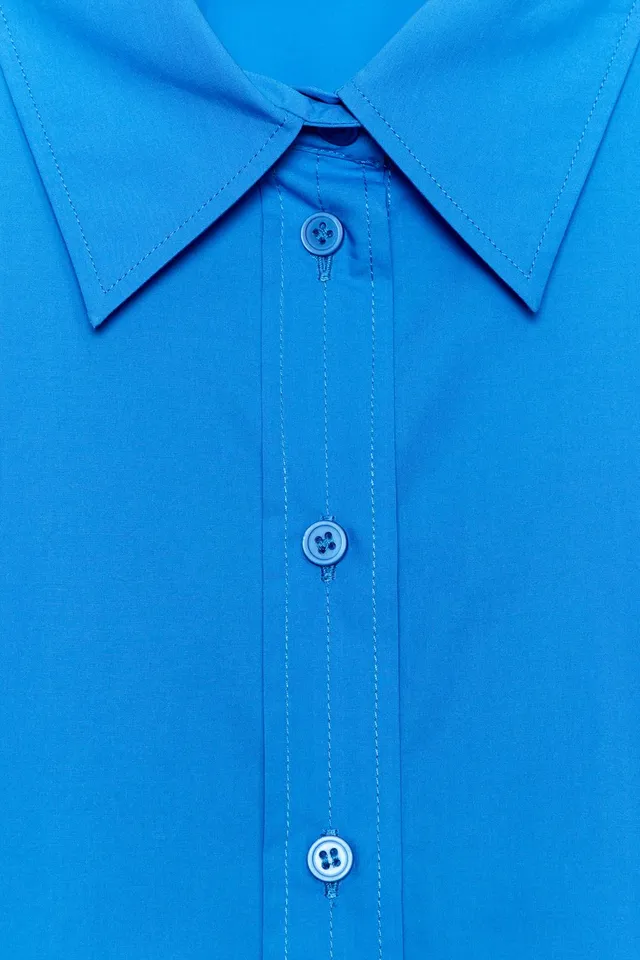 OVERSIZE POPLIN SHIRT – image 8