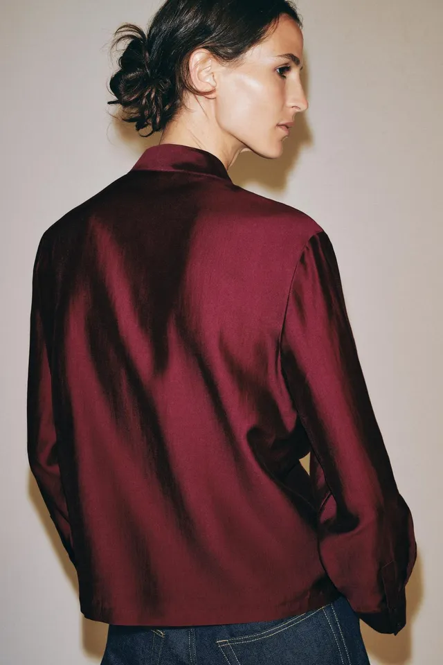 ZW COLLECTION SHIRT WITH FROG FASTENING – image 3