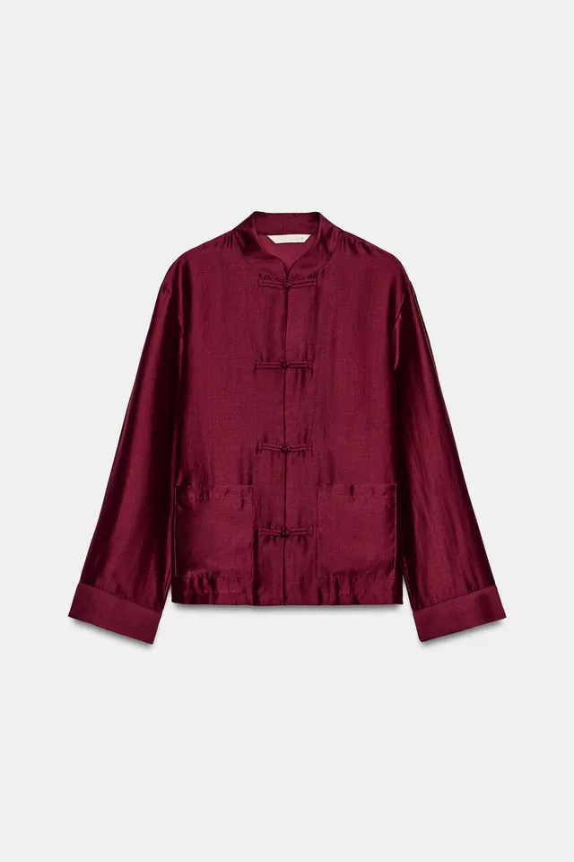 ZW COLLECTION SHIRT WITH FROG FASTENING – image 4
