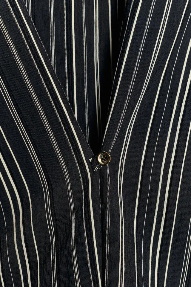 STRIPED 3/4 SLEEVE SHIRT – image 8