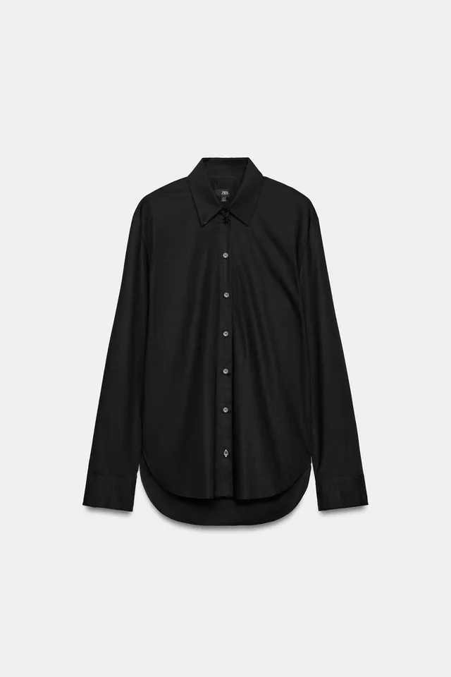 CONTRAST SHIRT ZW COLLECTION – image 6