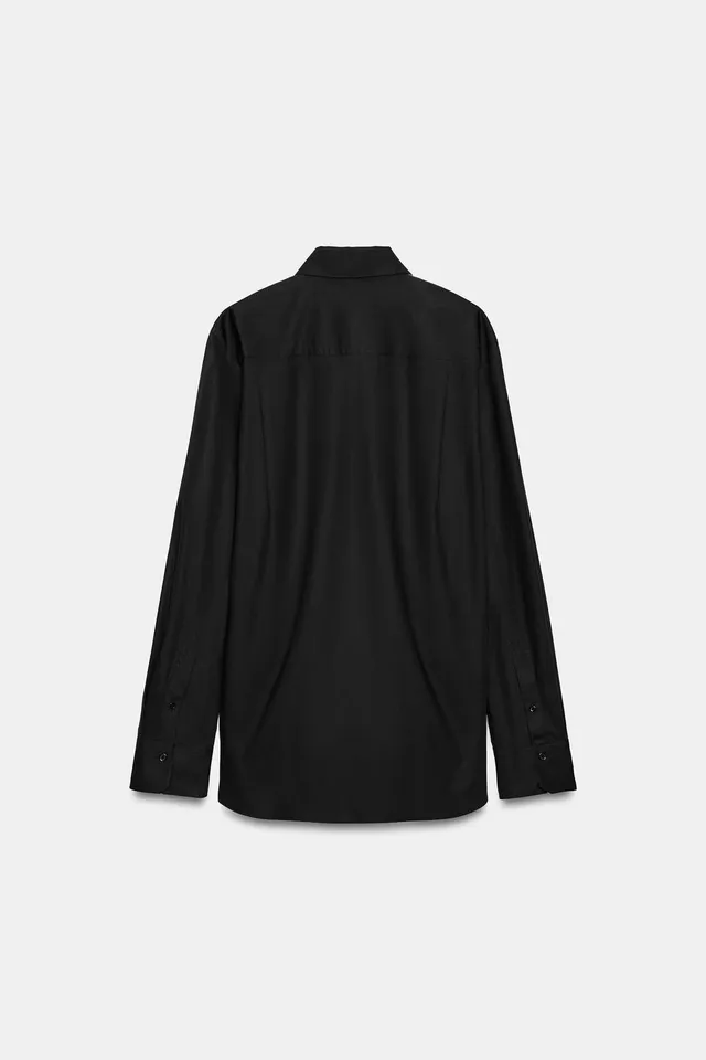 CONTRAST SHIRT ZW COLLECTION – image 7